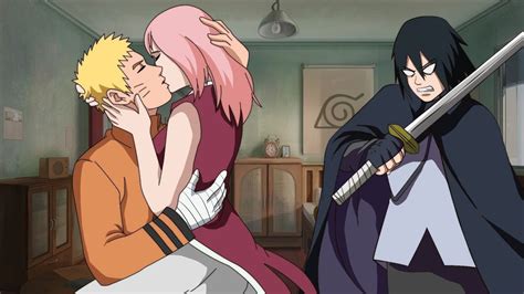 sakura e naruto se beijando|NARUTO BEIJA SAKURA EM BORUTO NA FRENTE DA .